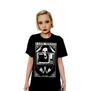 I Love Horror Tee - (Black and White) Mens / Women's / Unisex