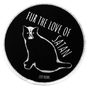 Satan Cat Patch - Mens / Unisex.