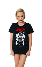 Load image into Gallery viewer, Pentagram Tee - Women&#39;s Maple Tee