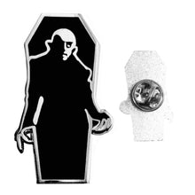 Load image into Gallery viewer, Nosferatu Silver Pin - Mens / Women&#39;s / Unisex