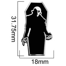 Load image into Gallery viewer, Nosferatu Silver Pin - Mens / Women&#39;s / Unisex